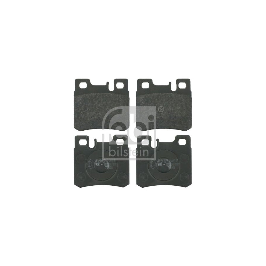 Febi Bilstein 16153 Brake Pad Set Rear Axle Prepared For Wear Indicator