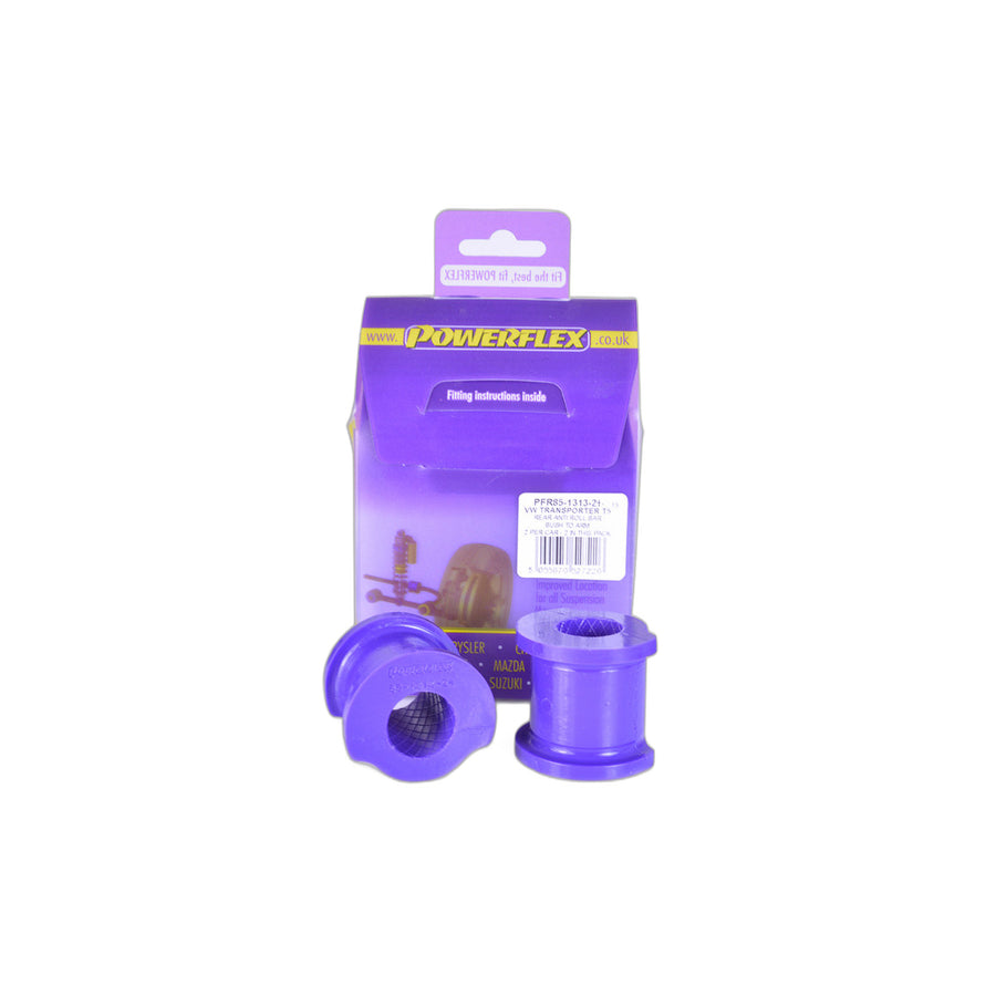 Powerflex PFR85-1313-24 VW Rear Anti Roll Bar Bush To Arm 24mm (Inc. T6 & T5 Transporter) | Duco Car Parts UK Car Parts