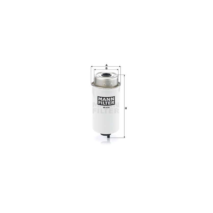 MANN-FILTER WK 8193 Fuel filter Spin-on Filter