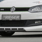 Rieger 00047215 VW 6R Mk6 Polo Front Splitter