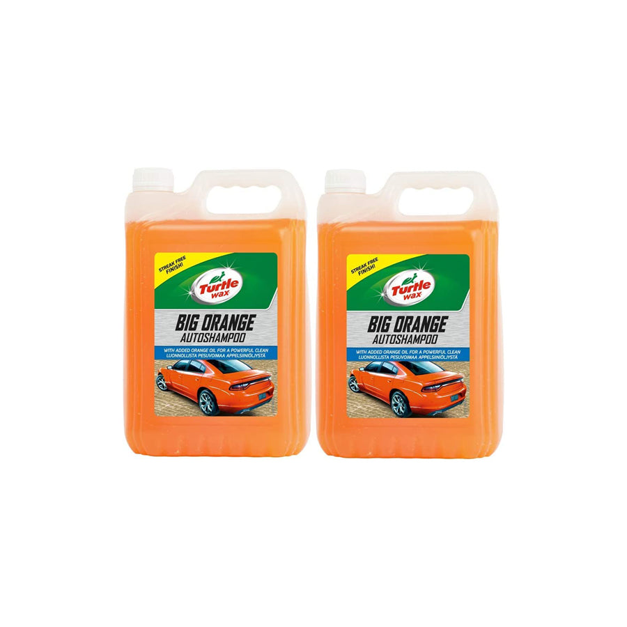 Turtle Wax Big Orange Car Wash Shampoo 2 X 5 L