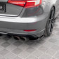 Maxton Design Audi S3 Sportback 8V Facelift Rear Side Splitters