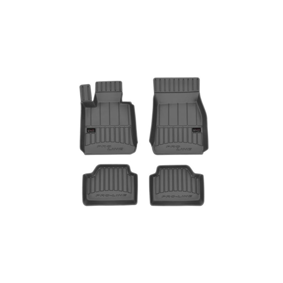 FROGUM Tailored 3D407794 Floor mat set for BMW 1 Hatchback (F20) Elastomer, Front and Rear, Quantity: 4, Black, (LHD)