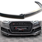 Maxton Design AU-S3-3F-SB-FD3T Front Splitter V.3 Audi S3 Sportback 8V Facelift | Duco Car Parts UK Car Parts