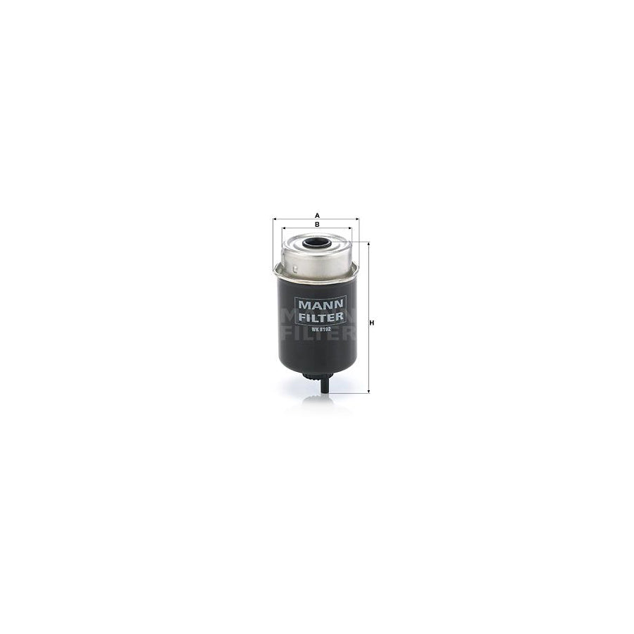 MANN-FILTER WK 8192 Fuel filter Spin-on Filter