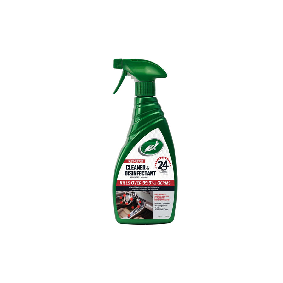 Turtle Wax Multi-Purpose Cleaner & Disinfectant With Byotrol Technology 24 Hour Surface Sanitizing Action