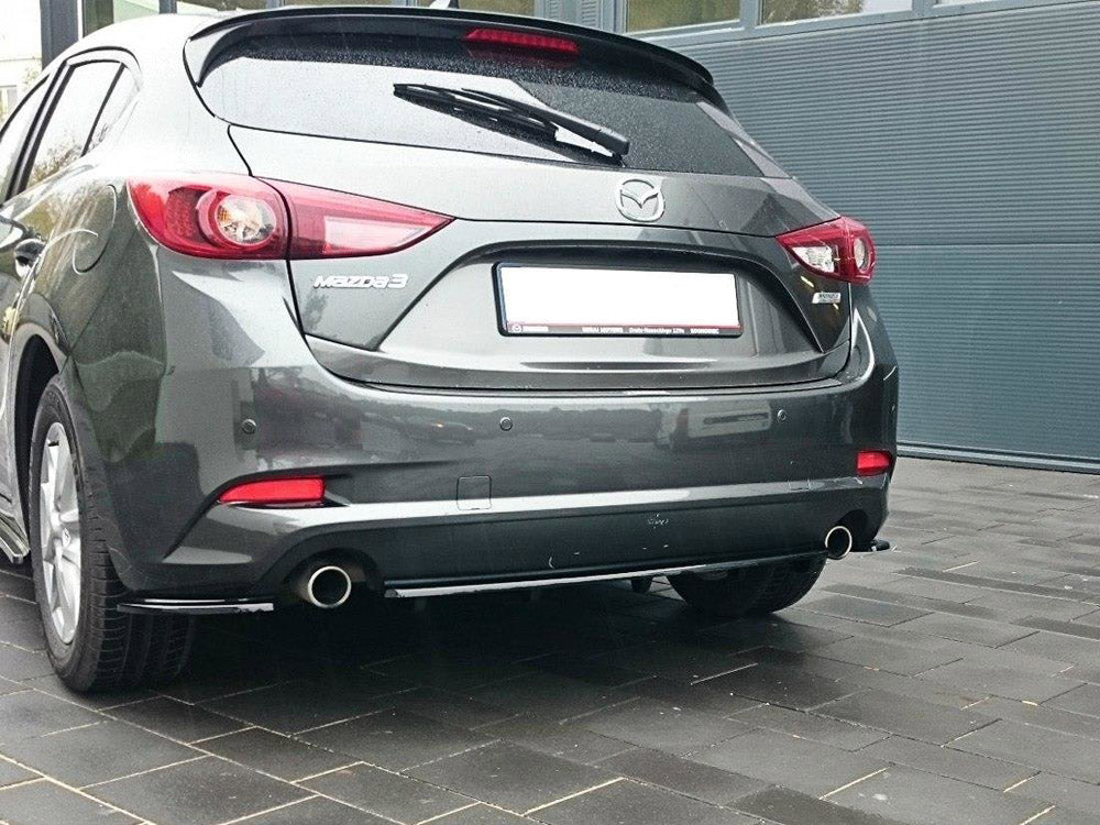 Maxton Design Mazda 3 MK3 Facelift Rear Side Splitters