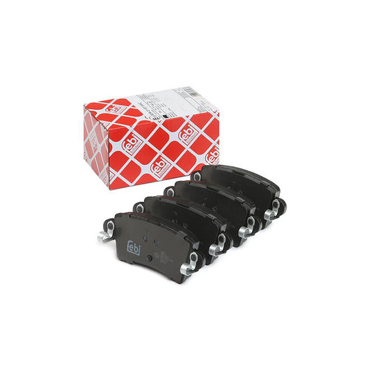 Febi Bilstein 16493 Brake Pad Set Rear Axle With Acoustic Wear Warning