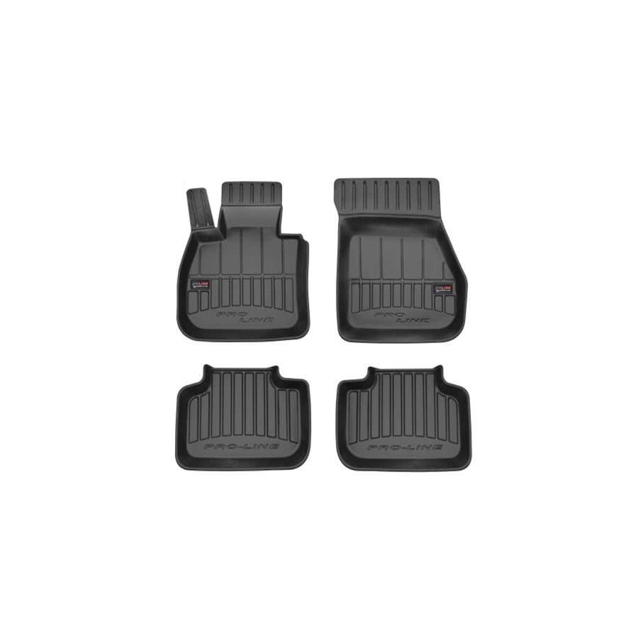 FROGUM 3D407756 Floor mat set Elastomer, Front and Rear, Quantity: 4, Black