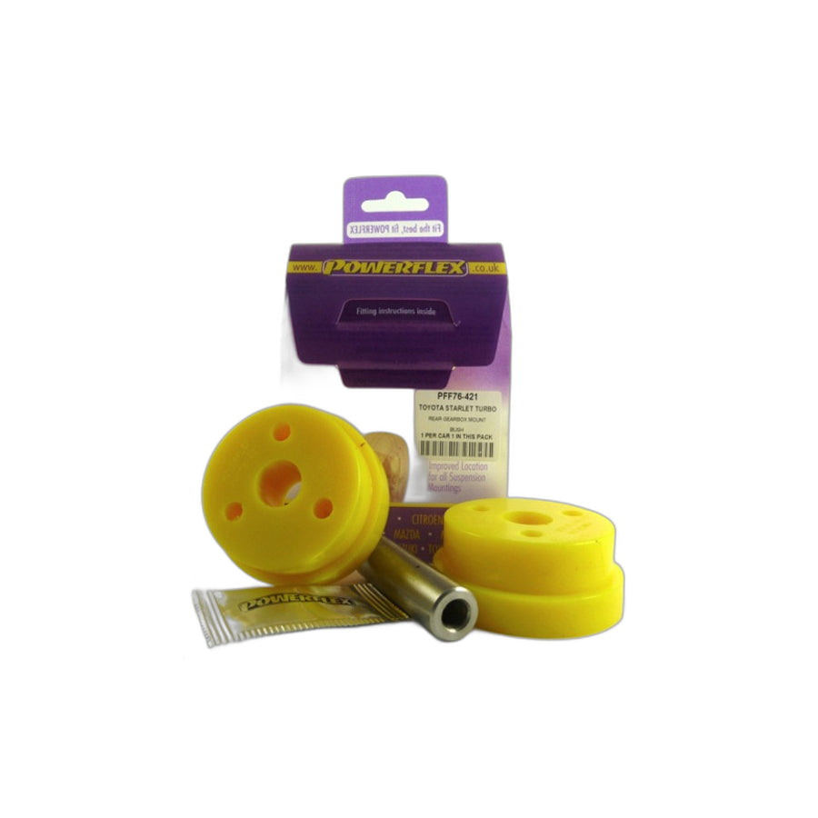 Powerflex PFF76-421 Toyota Starlet/Glanza Turbo Rear Gearbox Mount Bush | Duco Car Parts UK Car Parts