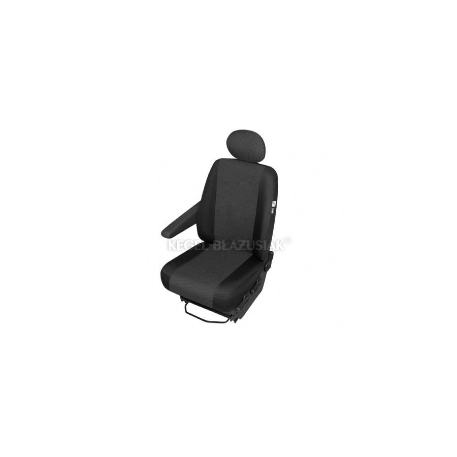 KEGEL 5-1438-217-4015 Car seat cover Black, Polyester, Front