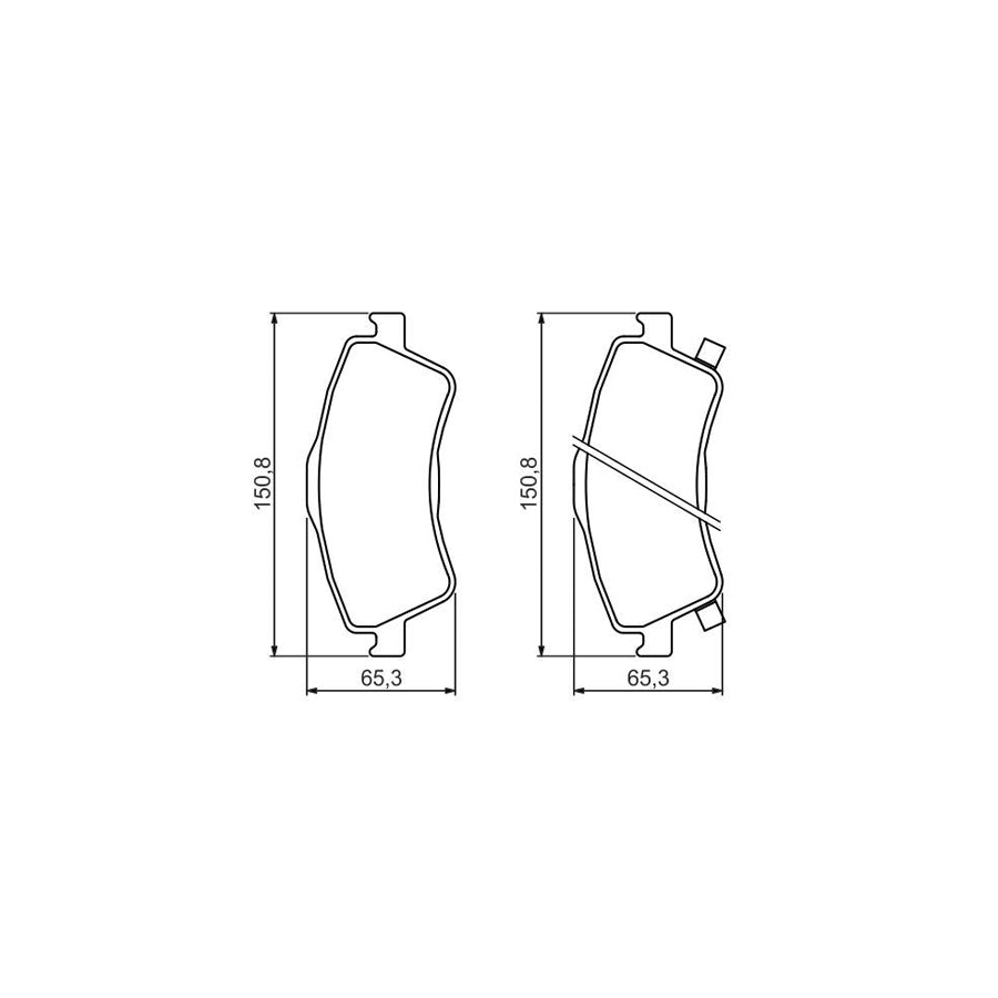 Bosch 0986494318 Brake Pad Set Front Axle Rear Axle With Acoustic Wear Warning With Mounting Manual BP1208
