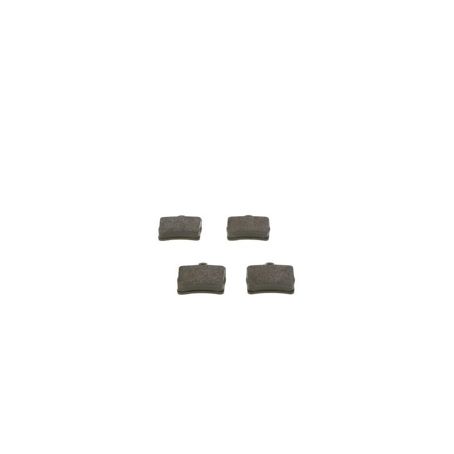 Bosch 0986495080 Brake Pad Set With Anti Squeak Plate With Mounting Manual BP1490