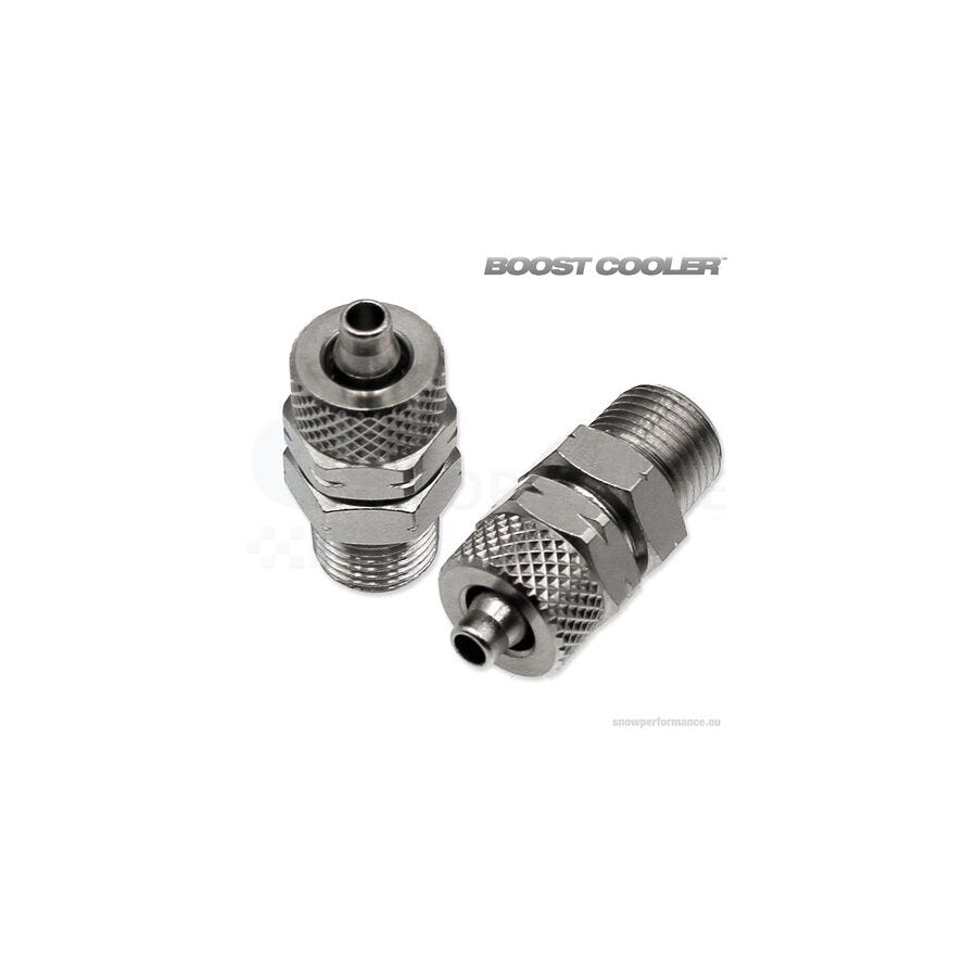 Snow Performance 1/8' Straight Fitting for 1/4' Boost Cooler Water-Methanol Pressure Line