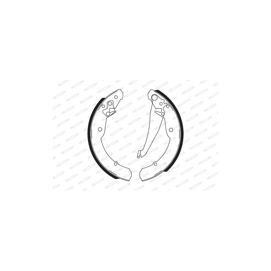 FERODO PREMIER FSB549 Brake Shoe Set