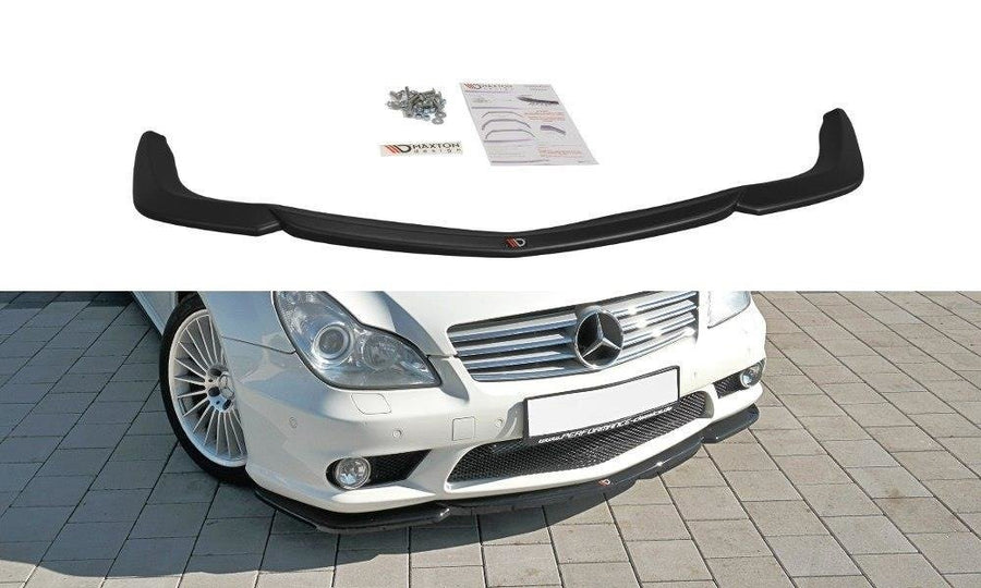 Maxton Design ME-CLS-219-AMG-FD1T Front Splitter V.1 Mercedes Benz CLS 55 AMG C219 | Duco Car Parts UK Car Parts