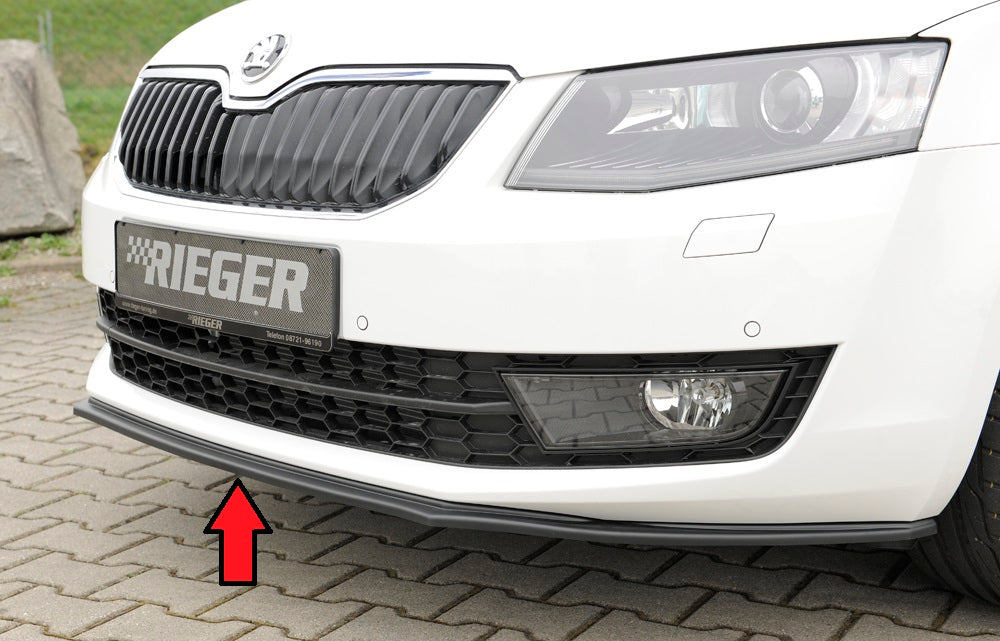 Rieger 00079017 Skoda 5E Octavia Front Splitter