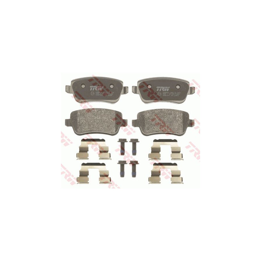 TRW Cotec Gdb1637 Brake Pad Set For Fiat Croma Ii Estate 194 Not Prepared For Wear Indicator With Brake Caliper Screws With Accessories