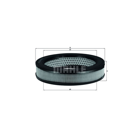 MAHLE ORIGINAL LX 67 Air Filter Filter Insert