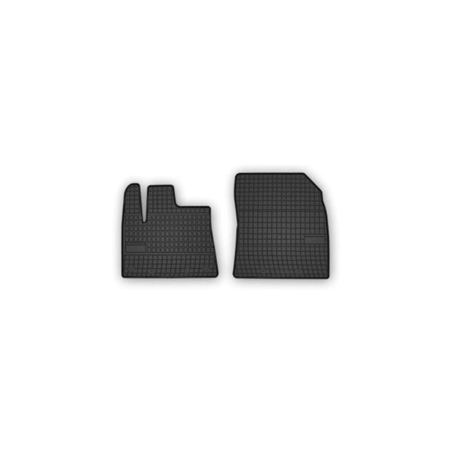 FROGUM Tailored 402515 Floor mat set for PEUGEOT Rifter MPV Elastomer, Front, Quantity: 2, Black, (LHD)