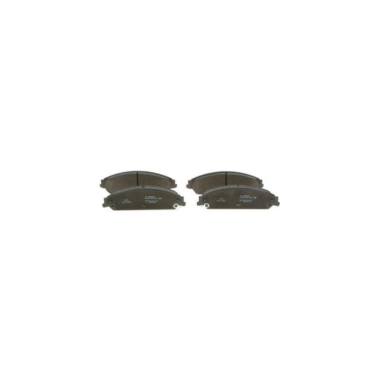 Bosch 0986494483 Brake Pad Set With Acoustic Wear Warning With Anti Squeak Plate BP1404
