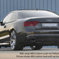 Rieger 00055470 Audi B8 B81 Rear Diffuser (A5 & S5) -  Matte Black