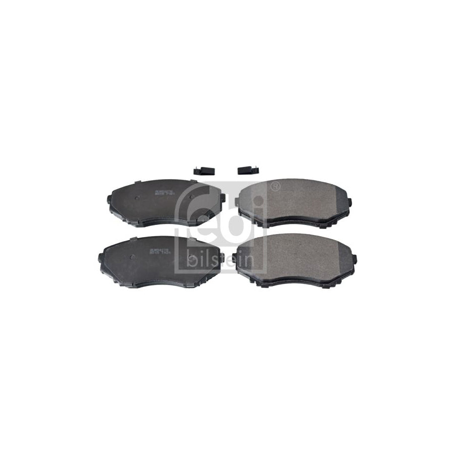 Febi Bilstein 170858 Brake Pad Set Front Axle With Acoustic Wear Warning