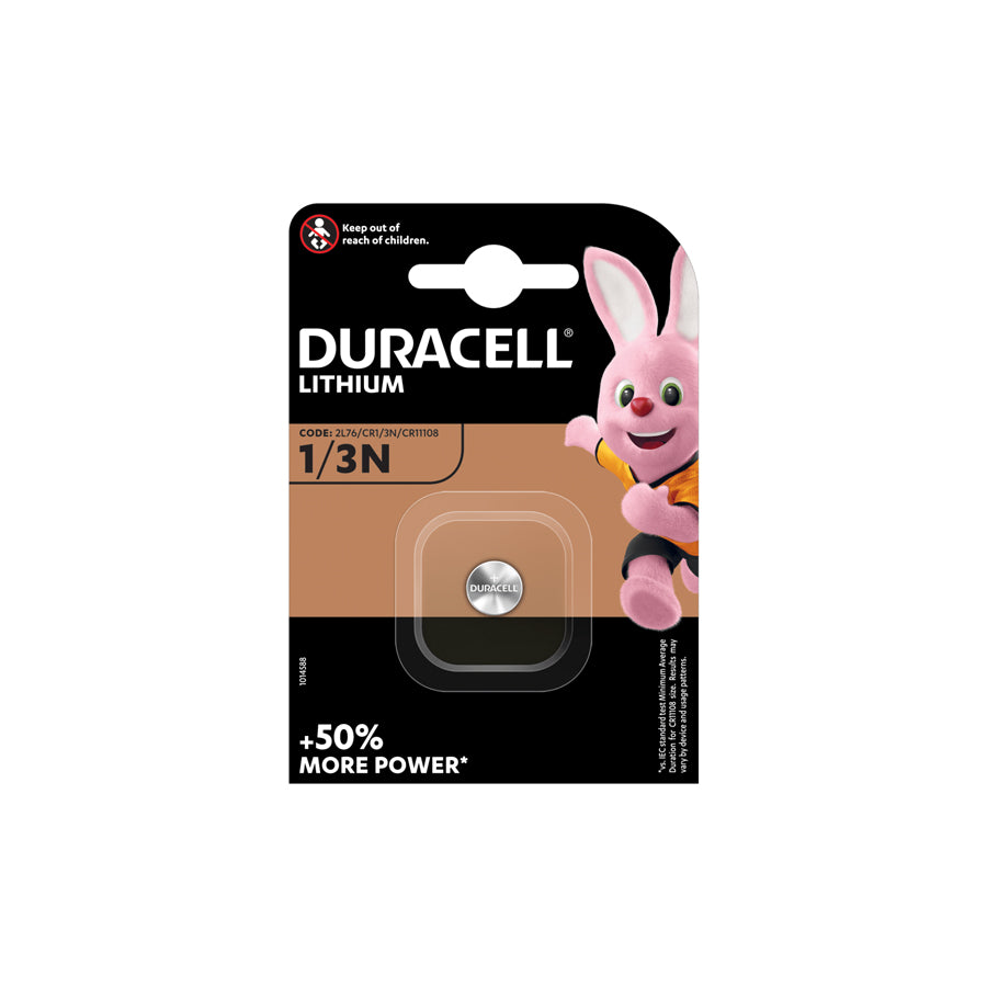 Duracell Lithium 1/3 N (CR11108) (Pack of 1) | Duco Car Parts UK Car Parts