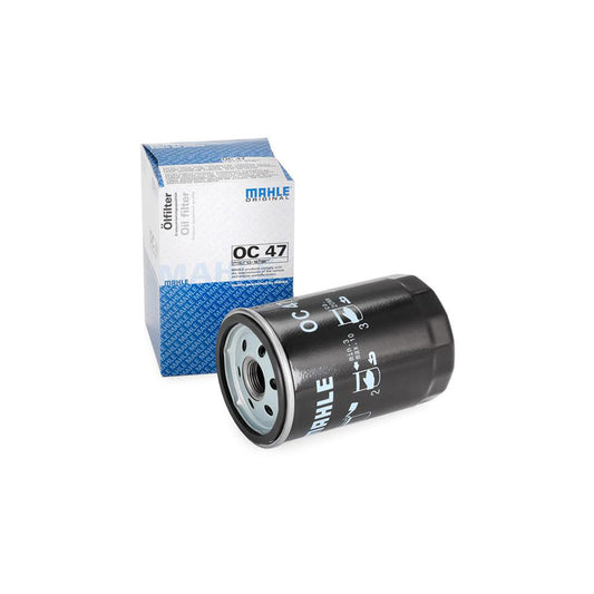MAHLE ORIGINAL OC 47 Oil Filter Spin-on Filter, with one anti-return valve