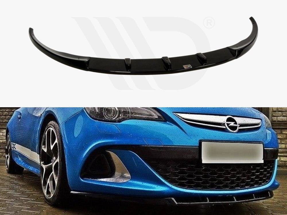 Maxton Design OP-AS-4-OPC-NRB-FD1T Front Splitter Opel Astra | Duco Car Parts UK Car Parts