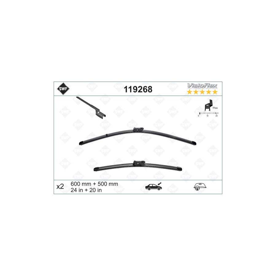Swf Visioflex 119268 Wiper Blade | Duco Car Parts UK Car Parts