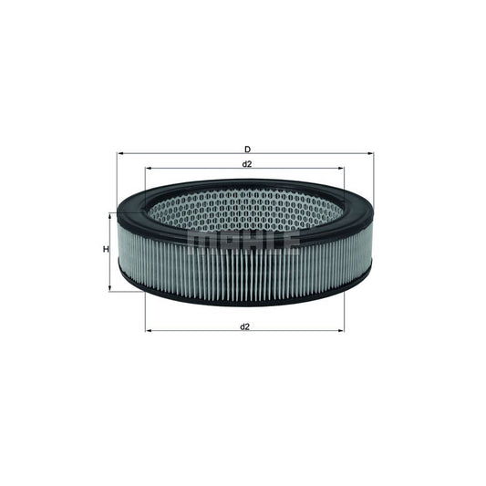 MAHLE ORIGINAL LX 1 Air Filter Filter Insert