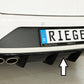 Rieger 00088176 SEAT 5F Leon FR Rear Diffuser