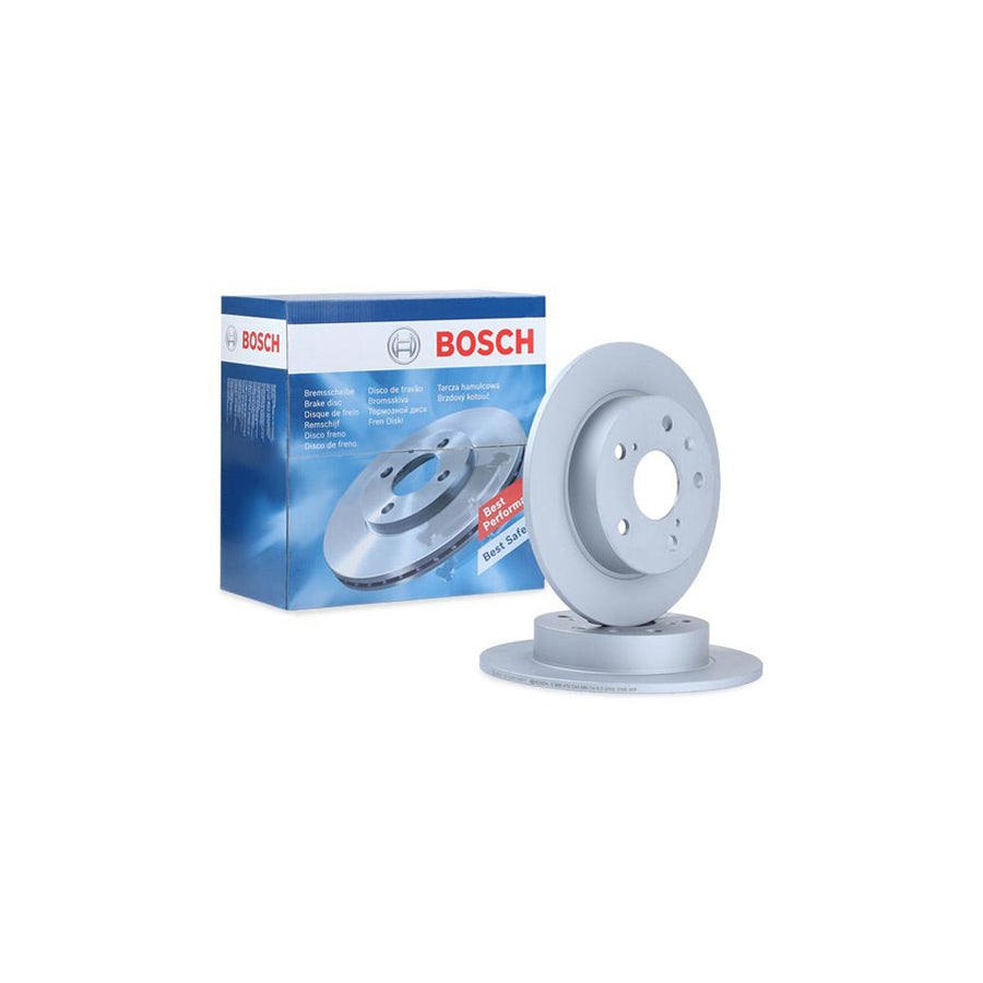 BOSCH 0 986 479 C44 Brake Disc Solid Coated High carbon