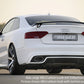 Rieger 00055470 Audi B8 B81 Rear Diffuser (A5 & S5) -  Matte Black