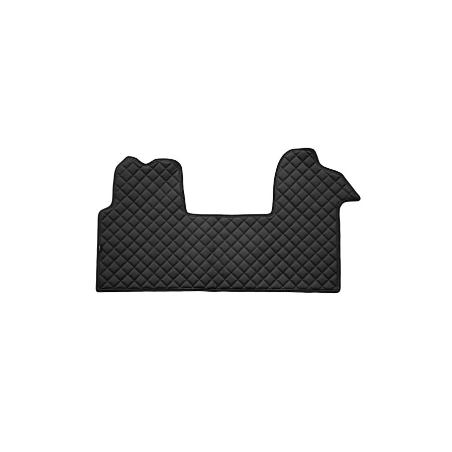 F-CORE GL02 BLACK Floor mat set for RENAULT MASTER Leatherette, Front, Quantity: 1, Black