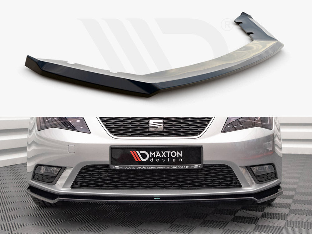 Maxton Design SE-LE-3-FD2T Front Splitter V.2 Seat Leon MK3 (2012-2016) | Duco Car Parts UK Car Parts