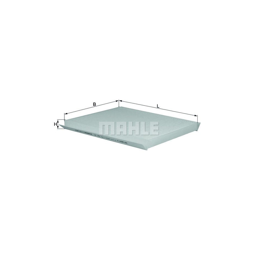MAHLE ORIGINAL LA 142 Pollen filter Particulate Filter