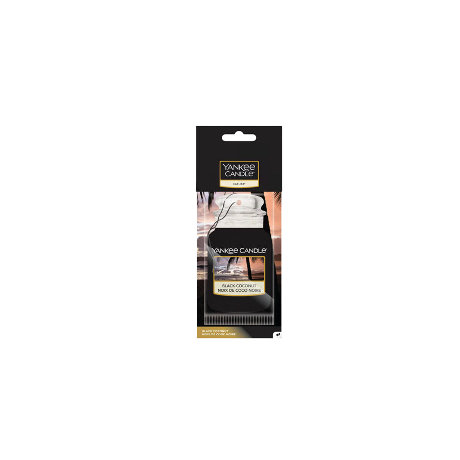 Yankee Candle Car Jar Air Freshener - Black Coconut