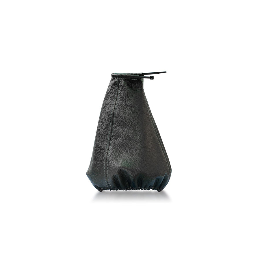 CARPASSION 10067 Gear stick gaiter Leather, Black, Universal