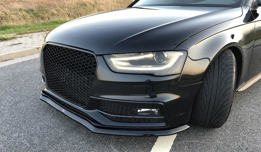Maxton Design Audi S4 / A4 S-Line B8 FL Front Splitter V.1