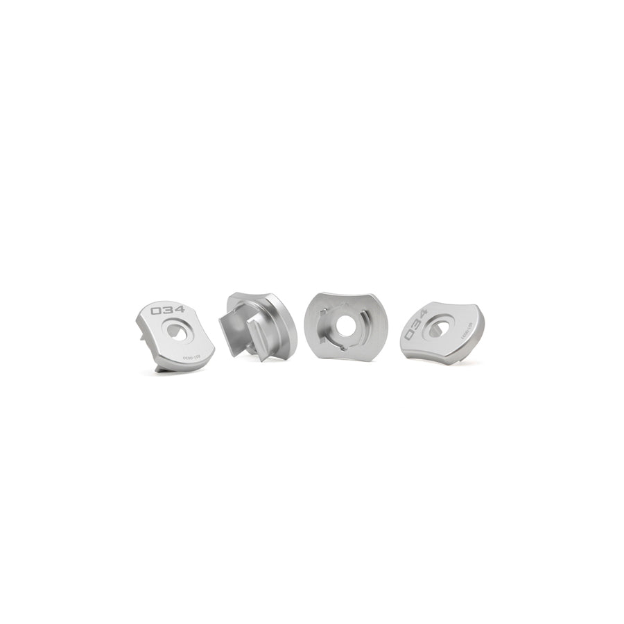 034Motorsport Billet Aluminum MQB Rear Subframe Mount Inserts, 8V Audi A3/S3/RS3 Quattro, MkIII Audi TT/TTS/TTRS Quattro, & MkVII Volkswagen Golf R