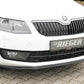 Rieger 00079017 Skoda 5E Octavia Front Splitter -  Matte Black