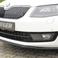 Rieger 00079017 Skoda 5E Octavia Front Splitter -  Matte Black