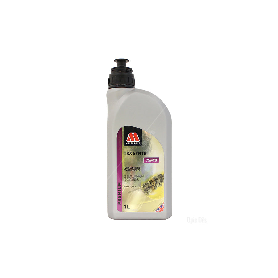 Millers Oils TRX Synth 75w-90 Fully Synthetic Transmission Oil 1l