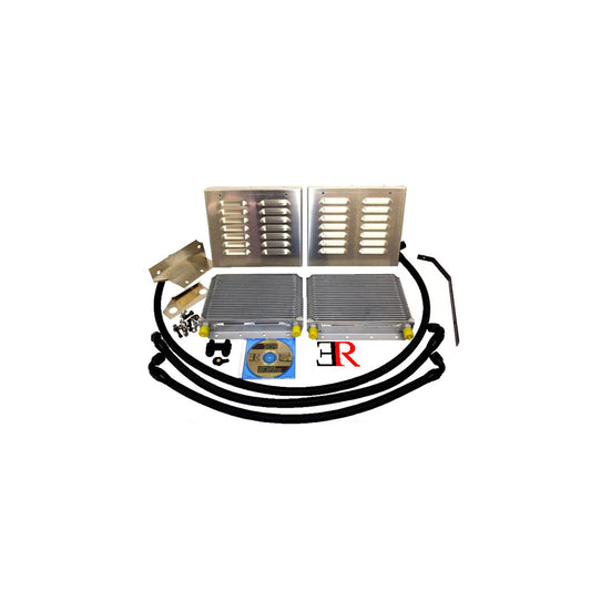 Evolution Racewerks (ER) BMW N54 & N55 Competition Series Twin Oil Cooler Upgrade (135i & 335i)