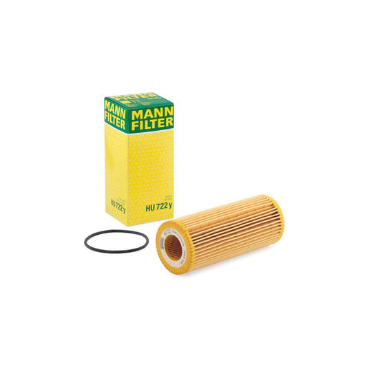 MANN-FILTER HU 722 y Oil Filter with seal, Filter Insert