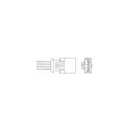 NTK Lambda Sensor / O2 Sensor (NGK 0429) - OZA341-RV2