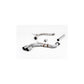 MillTek Audi 8V 8V.5 A3 2.0 TDI 150 Cat-Back Exhaust System
