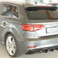 Rieger 00088180 Audi 8V A3 Rear Diffuser for Twin Tailpipe Left - Glossy Black